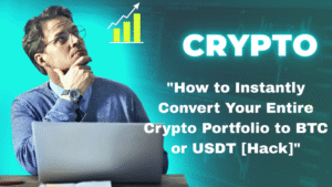 “How to Instantly Convert Your Entire Crypto Portfolio to BTC or USDT [Hack]”